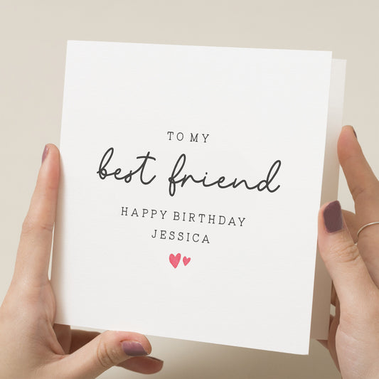 Bestie Thirtieth Birthday Card For Her, Personalised 30th Birthday Card For Best Friend, 30th Birthday Card, 30th Birthday Gift For BFF