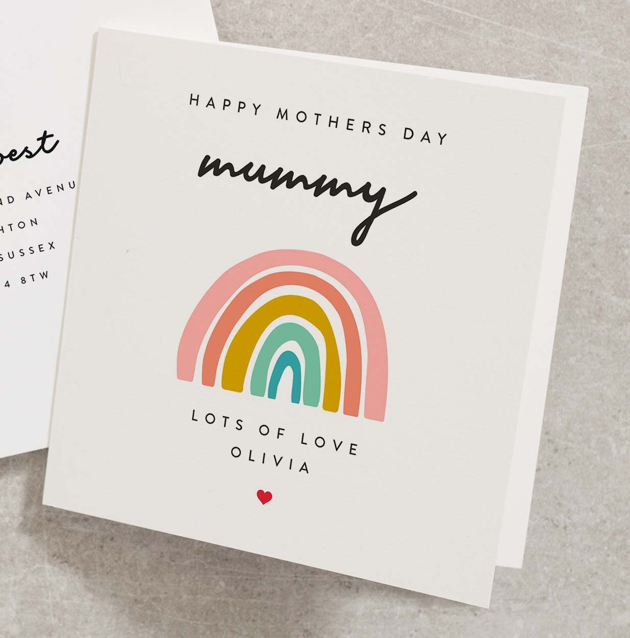 Personalised Mothers Day Card For Mummy, Mummy Mothers Day Card, Mothers Day Card For Mummy, Happy Mothers Day Card, Mothers Day Card MD098