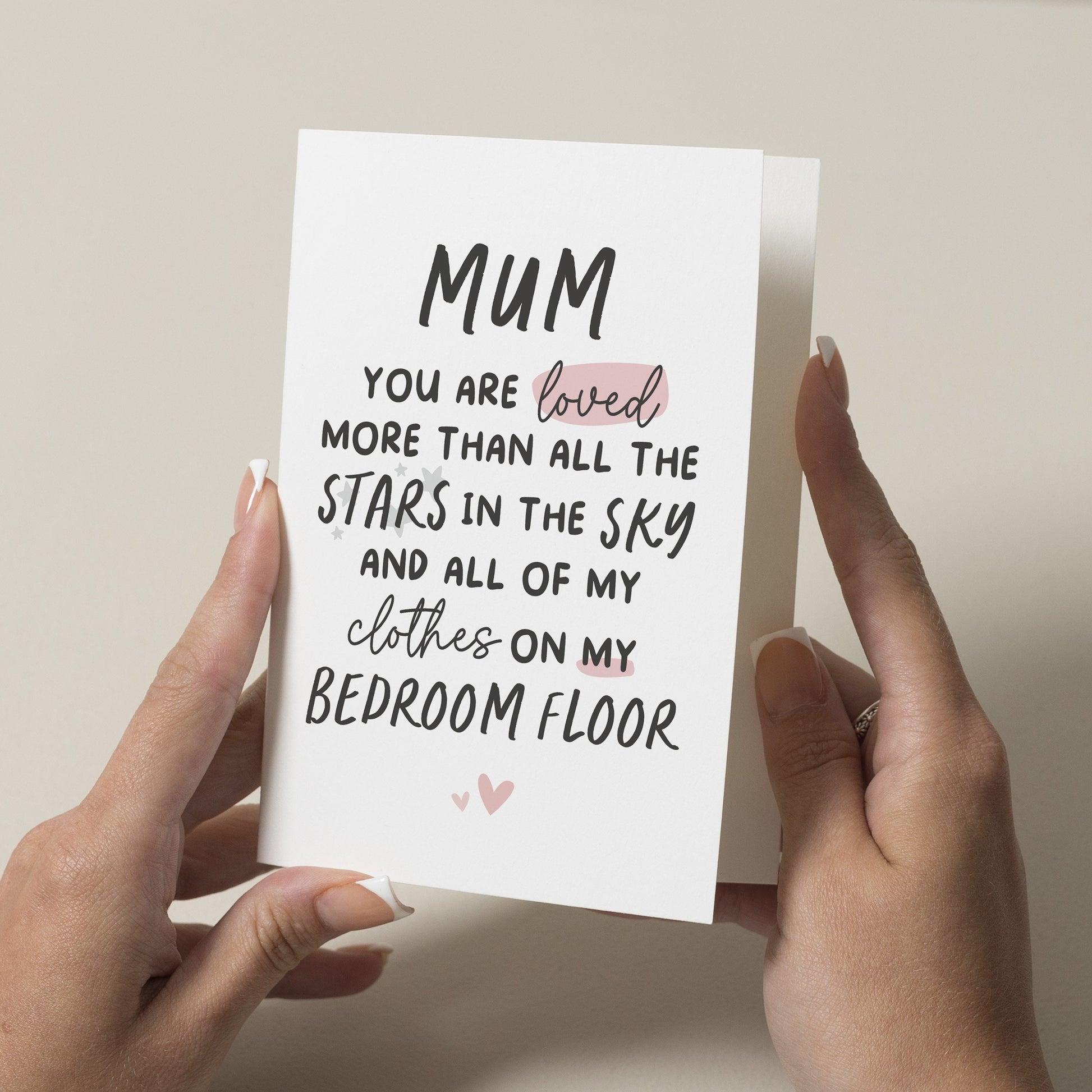 Funny Mothers Day Card, For Mum On Mother&#39;s Day Card, Mum Gift, Mothers Day Card For Mum, Card For Mothers Day, Funny Mum Card, Birthday