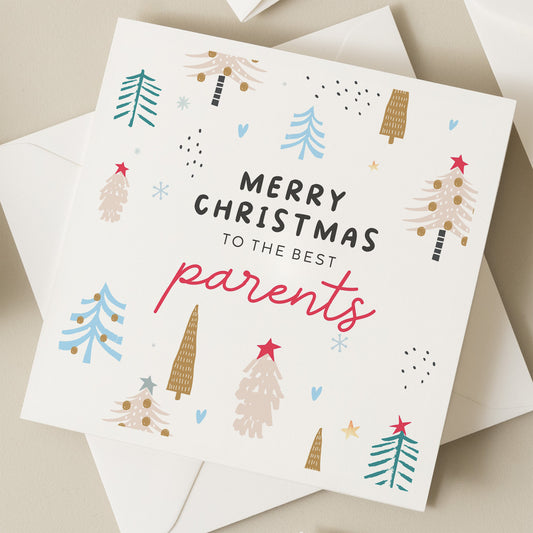 Parents Christmas Card, Christmas Card For Mum And Dad, Special Mum And Dad Christmas Card, Parents Christmas Card Mum And Dad, Xmas