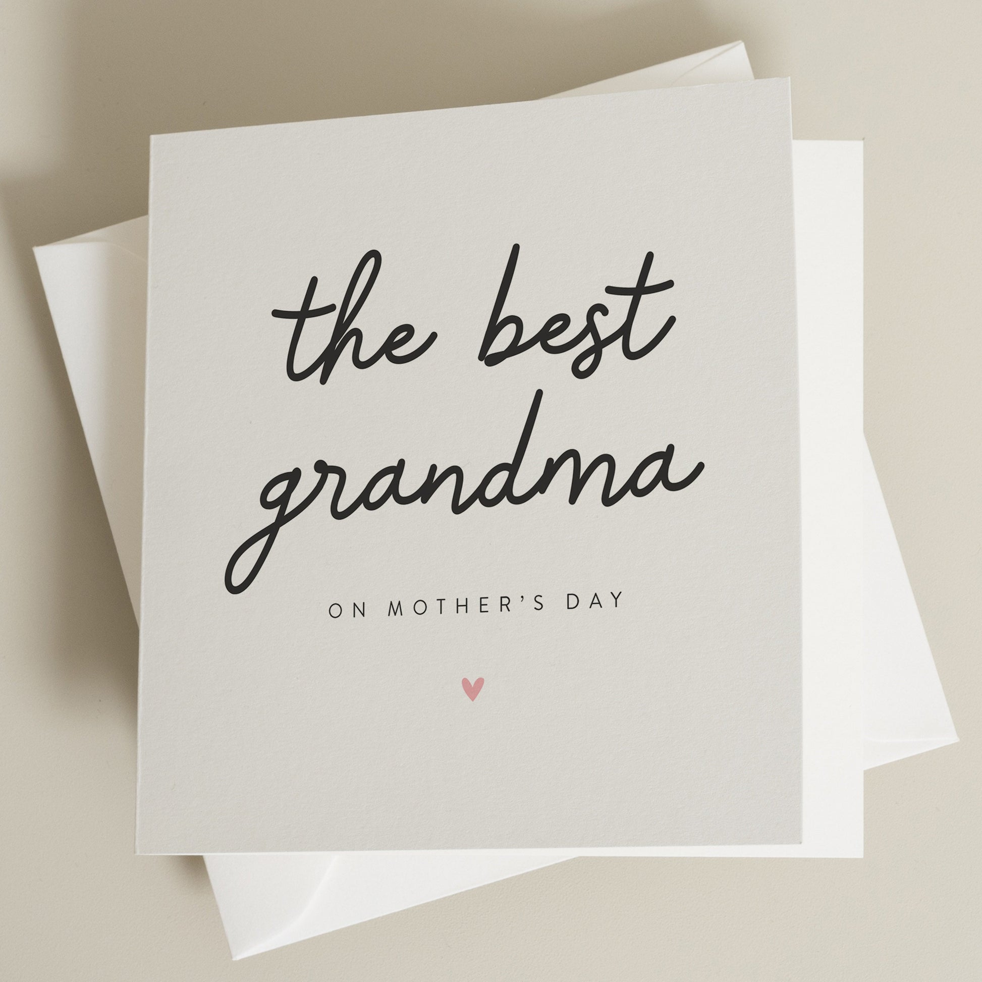 The Best Grandma Mothers Day Card, Mothers Day Card, Happy Mothers Day Card For Grandma, Grandma Mothers Day Card, Card For Mothers Day