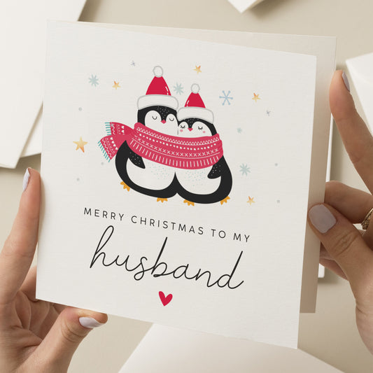 Husband Christmas Card, Christmas Card For Husband, Christmas Gift Husband, Boyfriend Christmas Card, Man Christmas Card