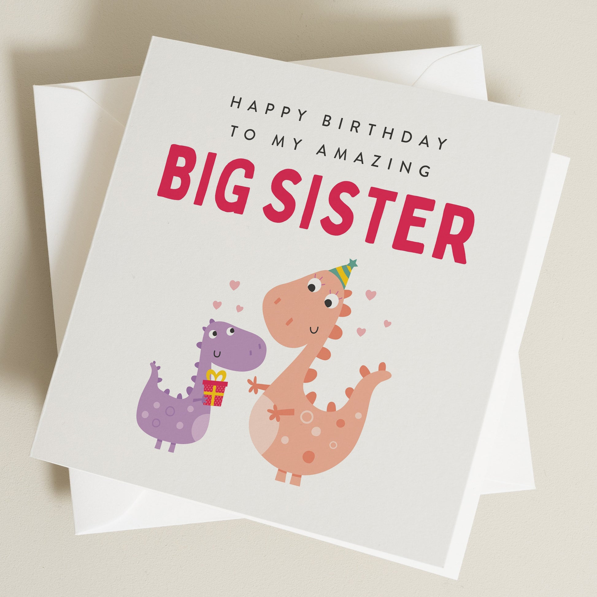 Big Sister Birthday Card, Happy Birthday For Sister, Sister Birthday Card, Birthday Card For Big Sister, Older Sister Birthday Card BC1212