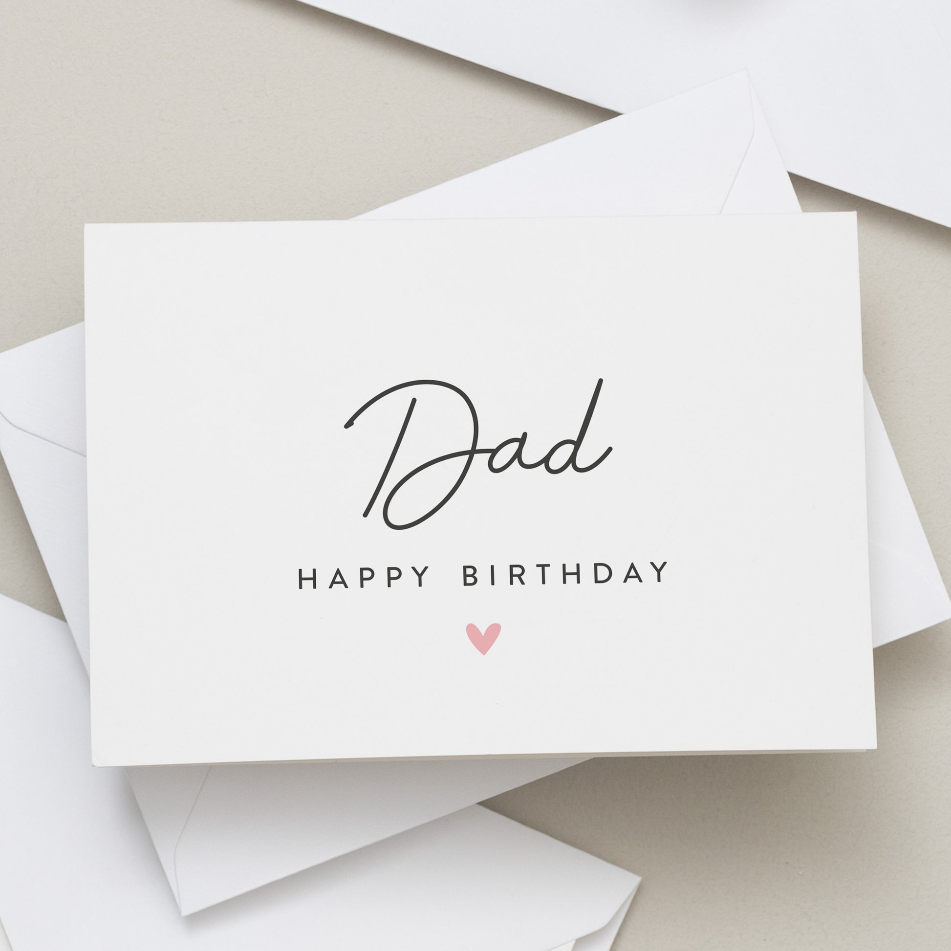 Dad Birthday Card, Simple Birthday Card For Dad, Amazing Dad Birthday Card, Card For Him, Gift For Dad On His Birthday, Happy Birthday Dad