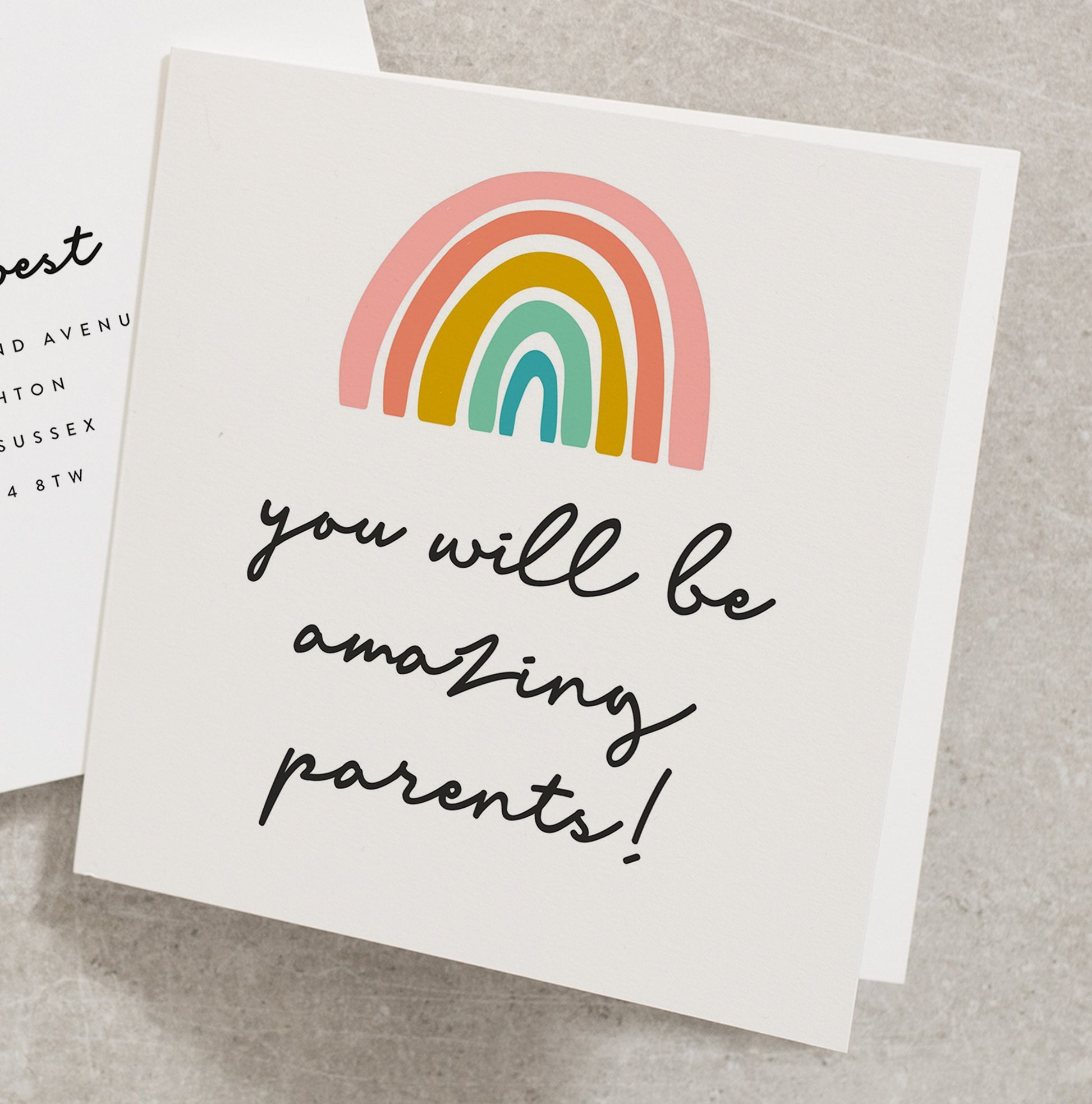 You Will Be Amazing Parents Pregnancy Card, Pregnancy Card For Parents To Be, Mummy and Daddy To Be Pregnancy Card PG035