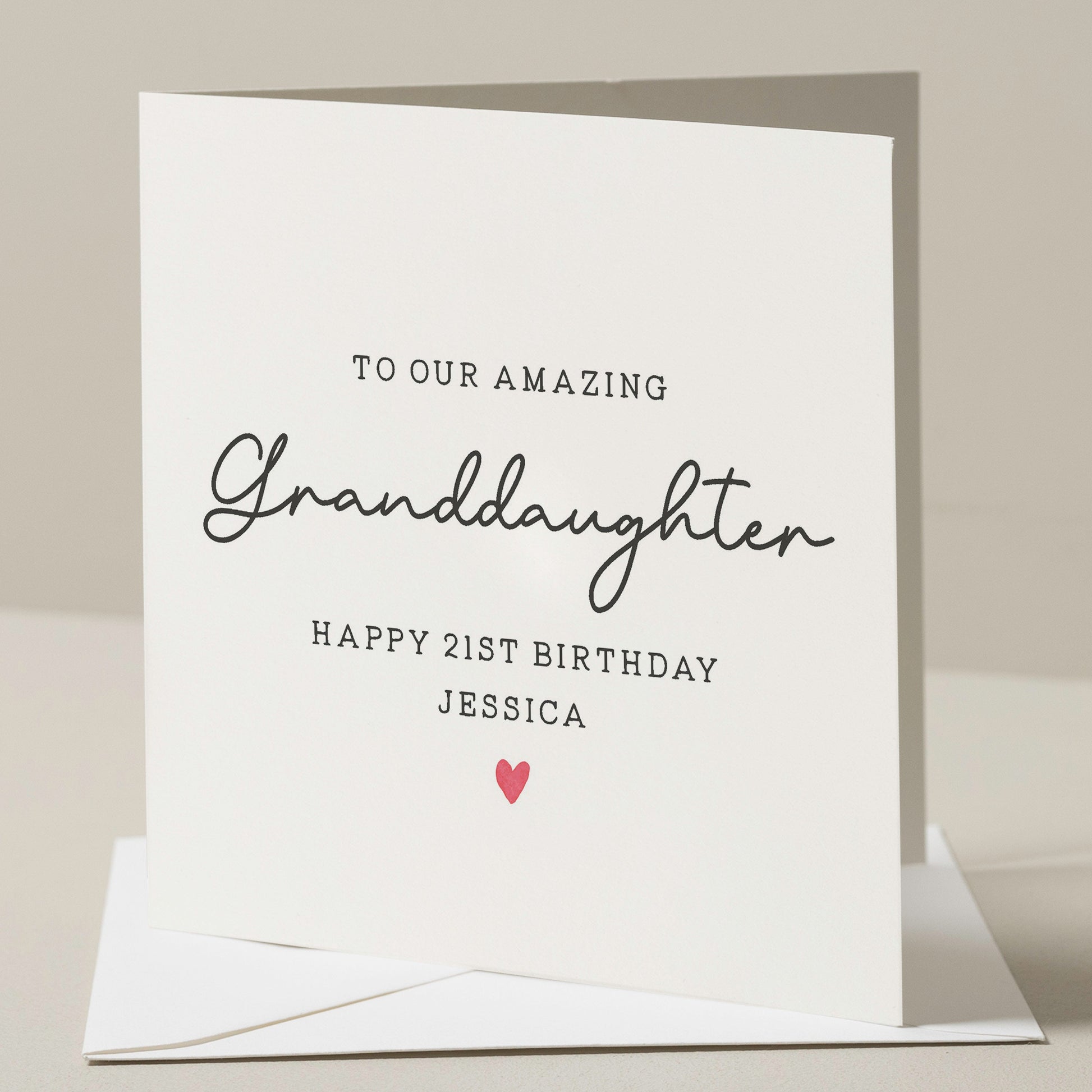 21st Birthday Gift For Granddaughter, Granddaughter 21st Birthday Card, 21st Birthday Card For Granddaughter, 21st Birthday Gift For Her