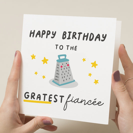 Fiancée Birthday Card, Birthday Card For Fiancée, Funny Birthday Card, Birthday Card For Her, Fiancée Gift