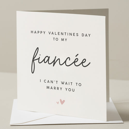 Wife To Be Valentines Day Card, Wife To Be On Valentines Day, Valentines Card For Fiancée, Romantic Valentines Card For Wife To Be