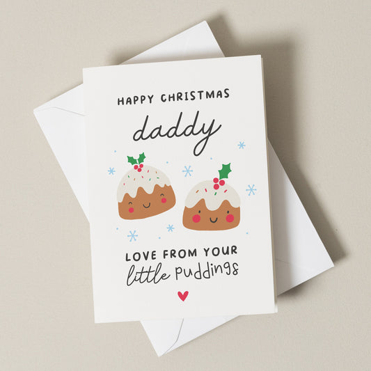 Daddy Christmas Card, Dad Christmas Card, Christmas Card For Daddy, Christmas Card For Daddy, Christmas Card Dad