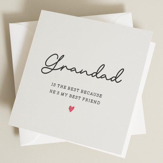 Grandad Birthday Card, Card For Grandad, Birthday Gift For Grandad, For Him, To A Great Grandad Birthday Card, Pops