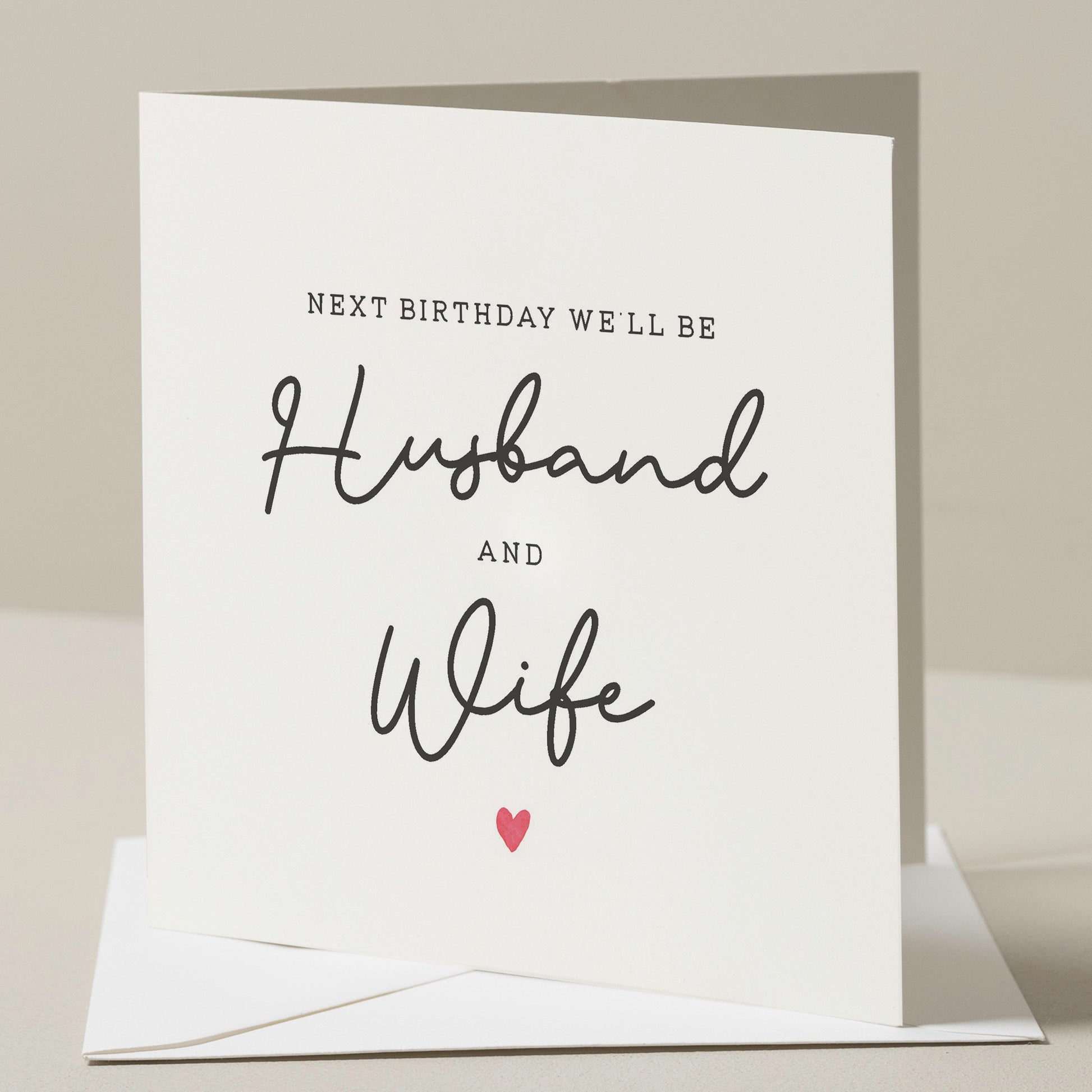 Partner Birthday Card, Fiancé Birthday Card, Birthday Card For Fiancée, Happy Birthday Fiance Card, Romantic Card For Him, For Her, For Them