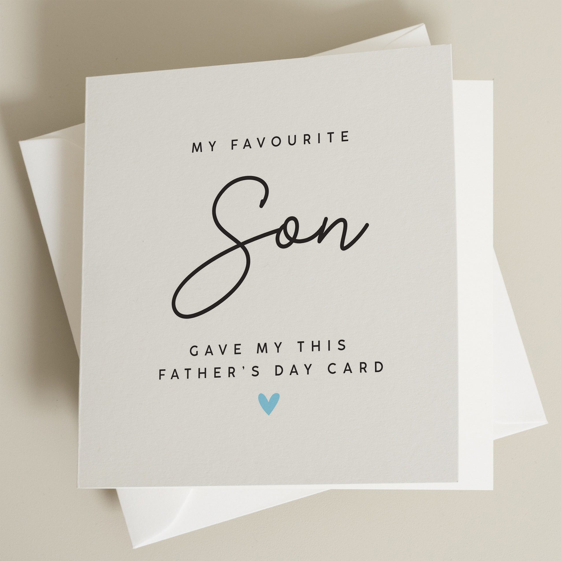 Favourite Son Fathers Day Card, Funny Fathers Day Card, Joke Fathers Day Card From Son, Funny Fathers Day Gift, Fathers Day Card For Dad