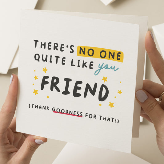 Funny Card For Friend, Friend Birthday Card, Friend Birthday Gift, Happy Birthday Friend, Funny Birthday Card For Her, For Him, To Friend