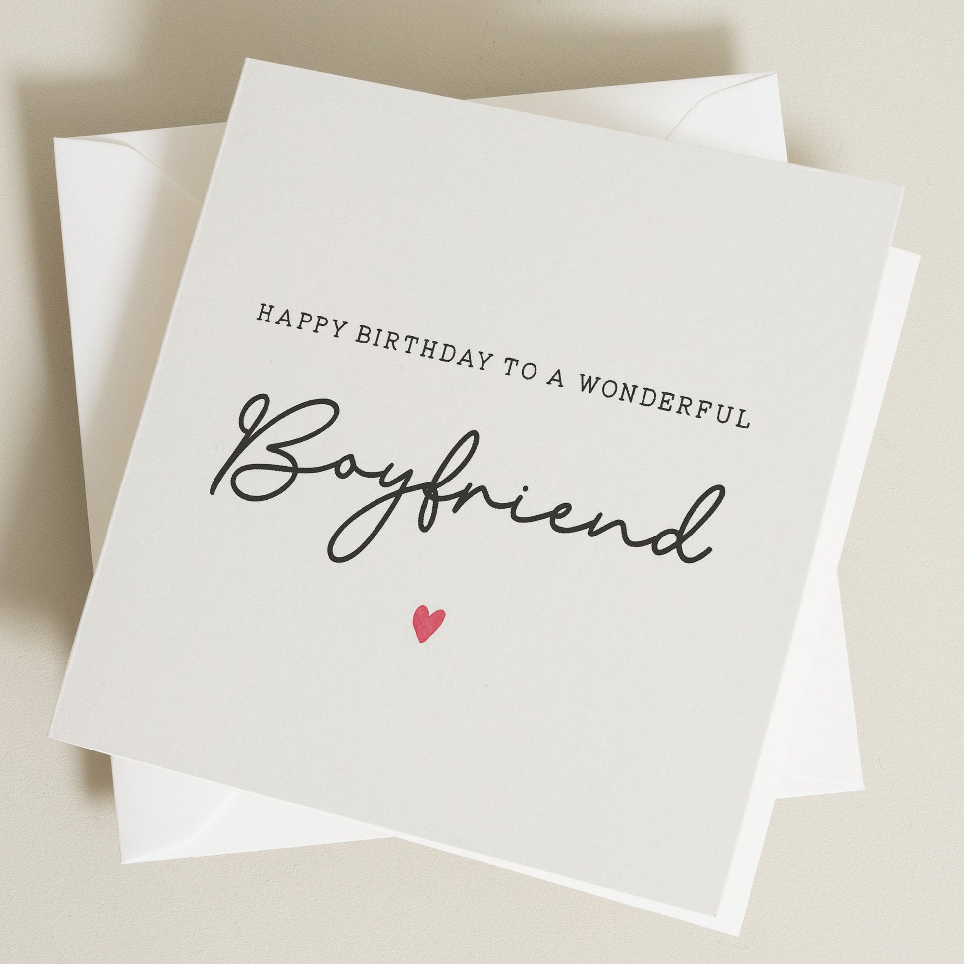 Wonderful Boyfriend Card, Birthday Card For Boyfriend, Boyfriend Birthday Card, Birthday Gift For Boyfriend, Romantic Card For Boyfriend