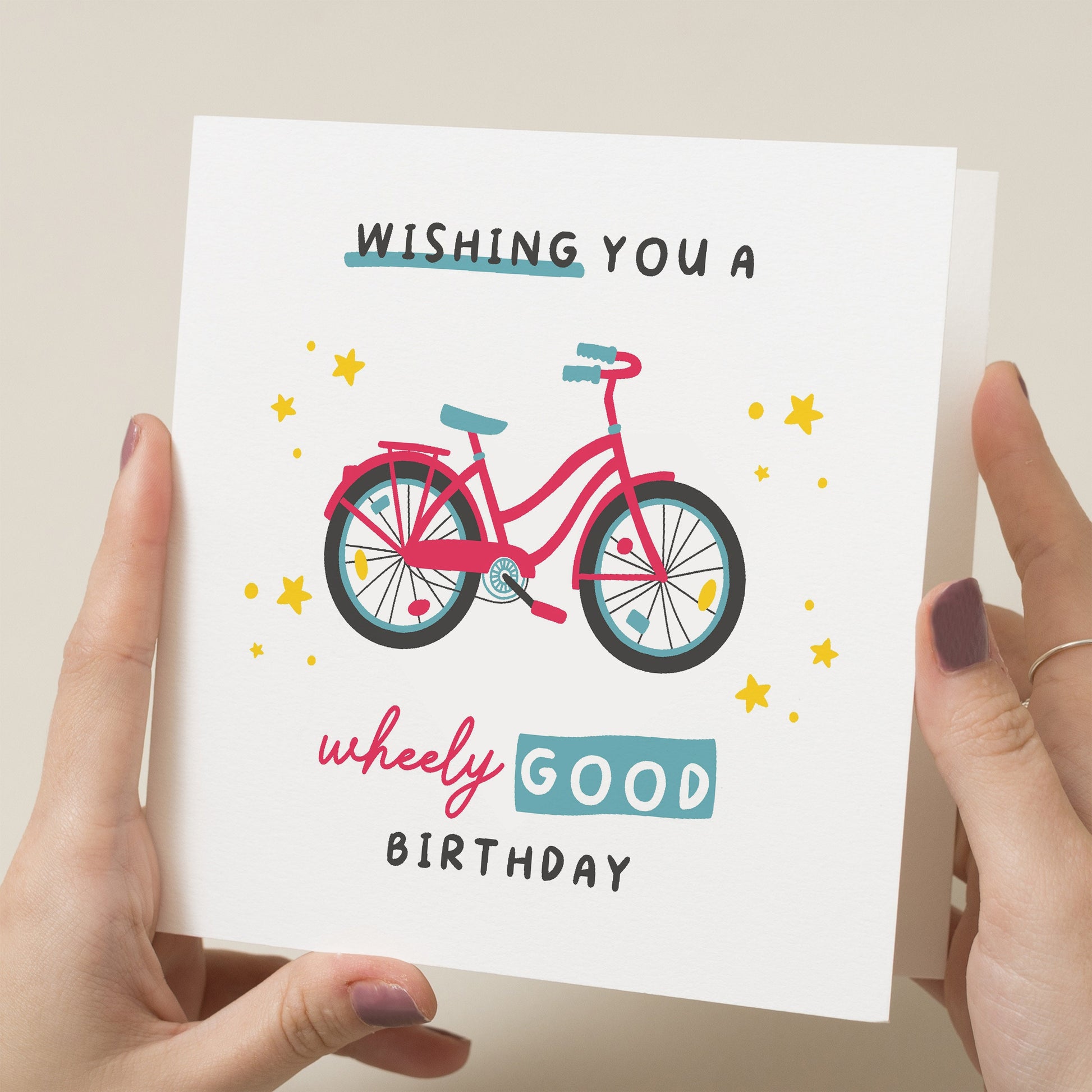 Cycle Birthday Card, Funny Cycling Birthday Card, Pun Birthday Card, Birthday Card For Him, For Her, Wife Birthday Card, For Him, For Friend