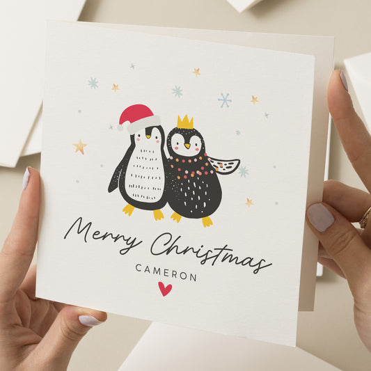 Husband Christmas Card, Custom Christmas Card For Boyfriend, Personalised Wife Christmas Card, Romantic Christmas Card, For Her, Girlfriend