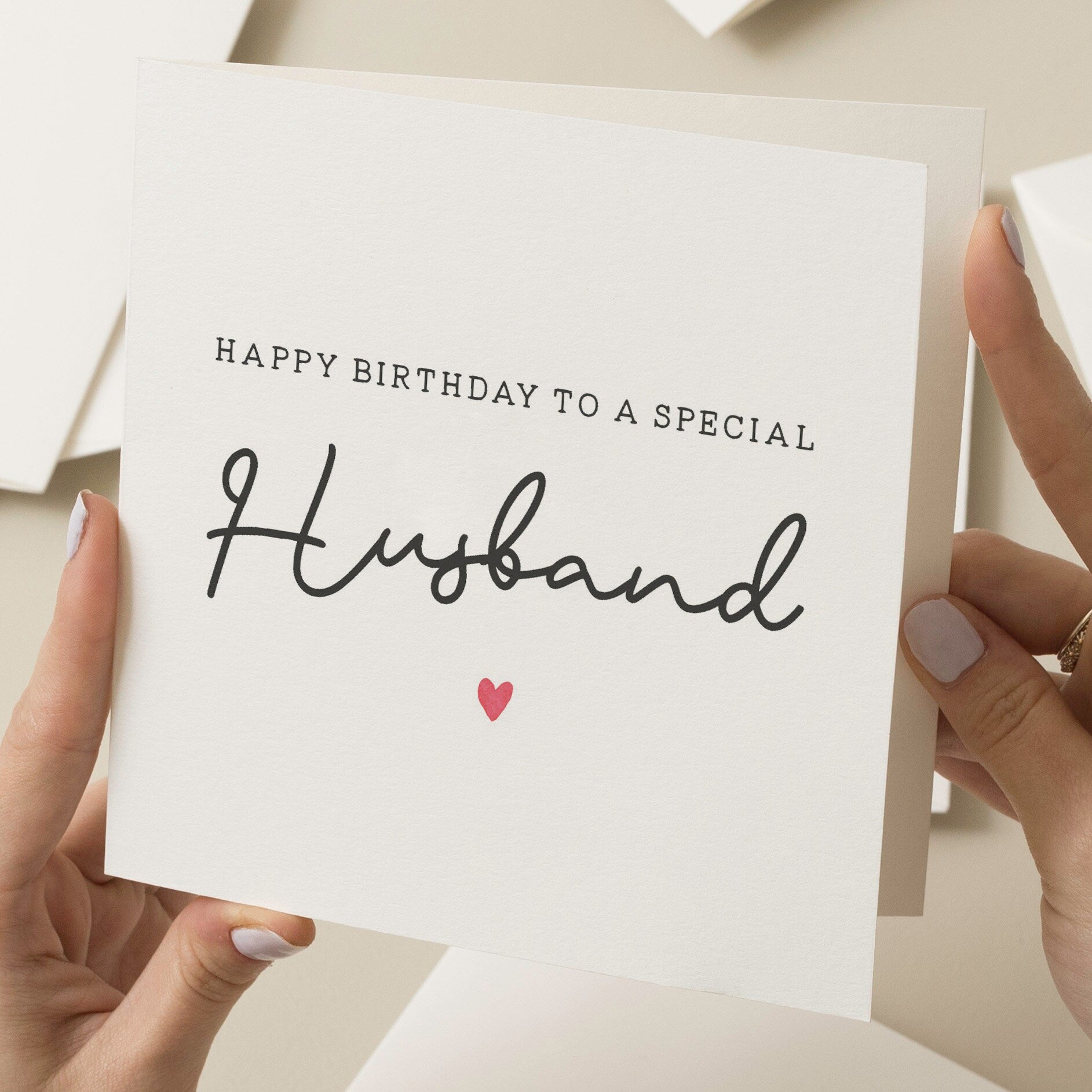 Special Husband Card For Him, Husband Birthday Card, Birthday Gift For Husband, Romantic Card For Him, Happy Birthday Husband