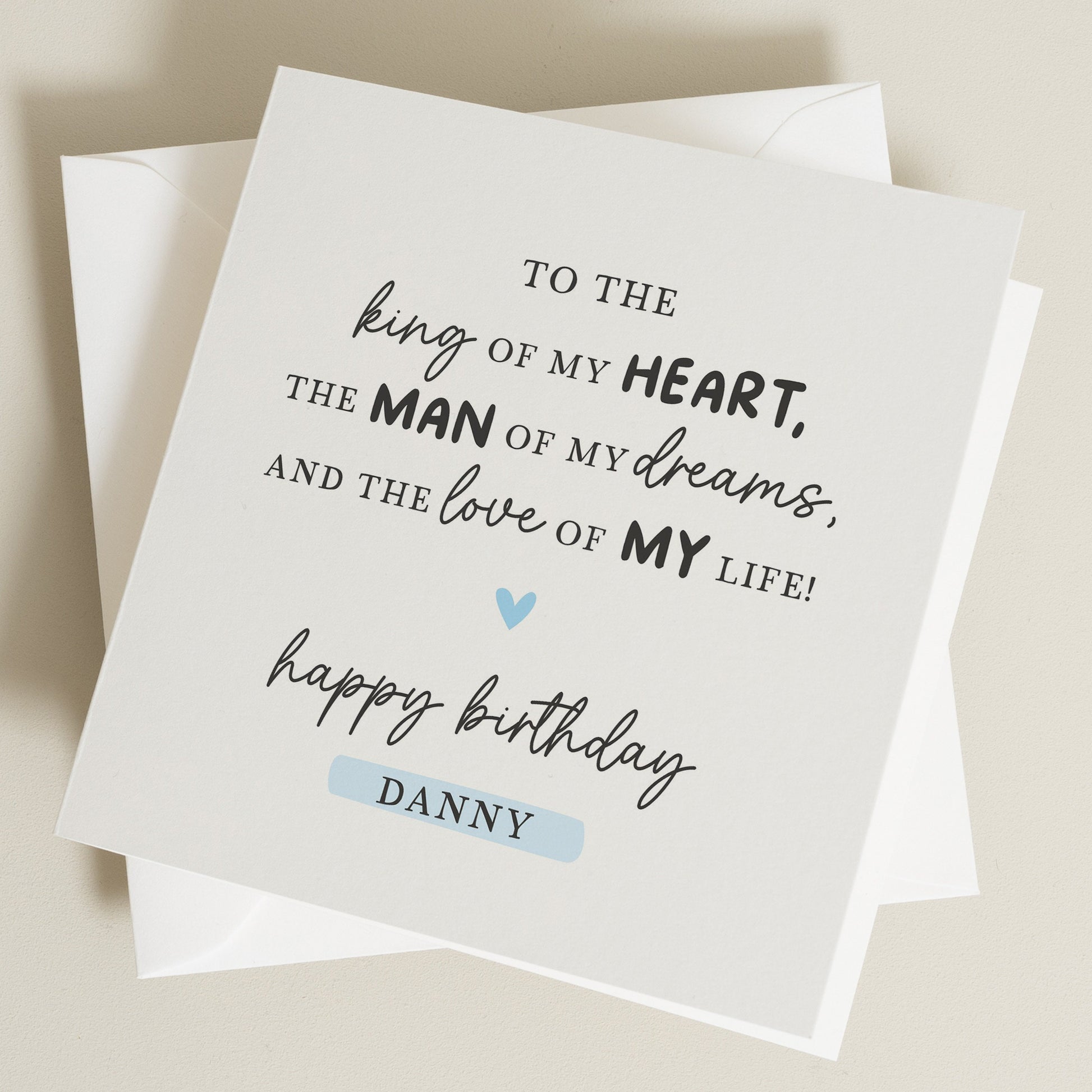 Husband Birthday Card - Main Image