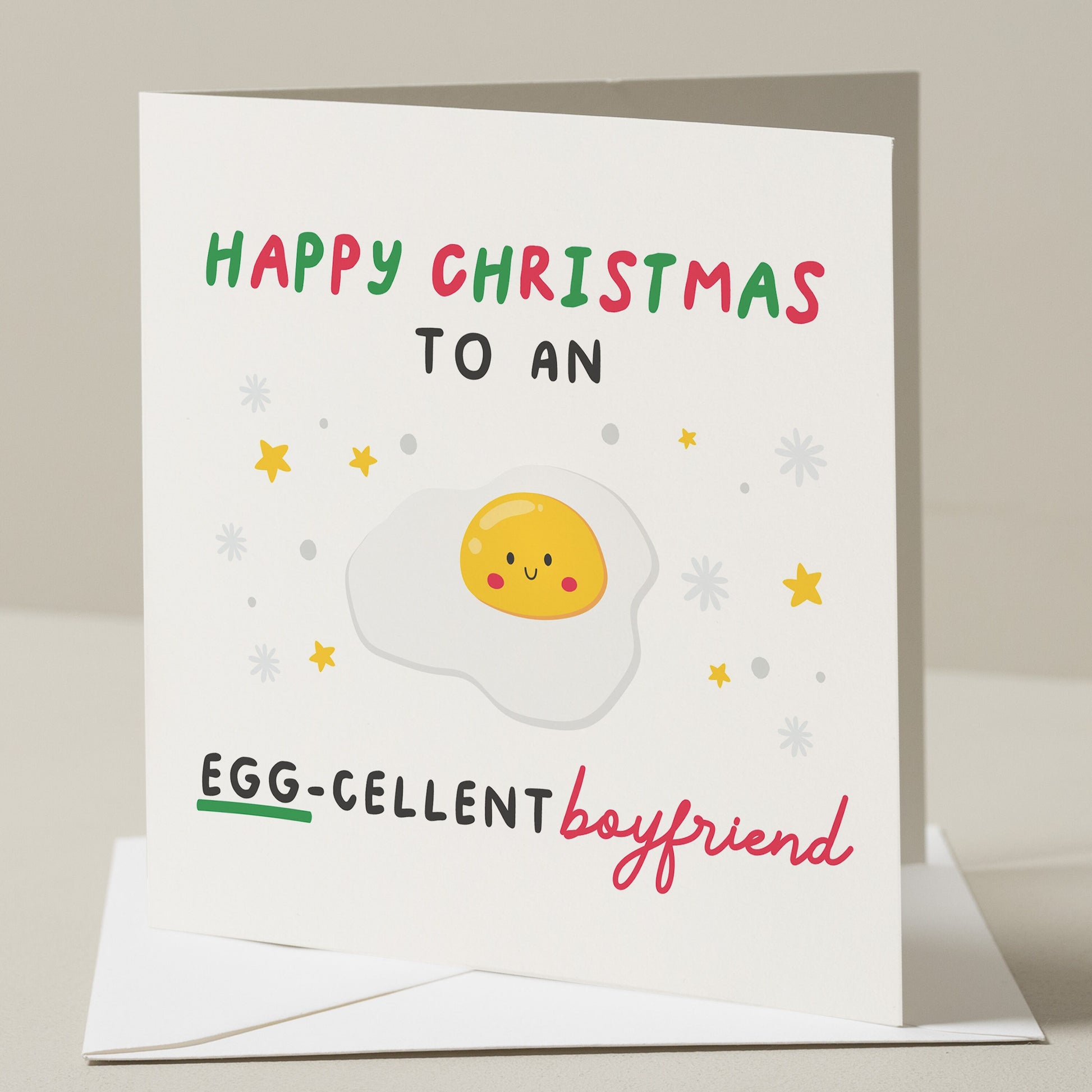 Boyfriend Christmas Card, Christmas Card For Boyfriend, Funny Christmas Card For Him, Boyfriend Xmas Card, Gift, Man Christmas Card