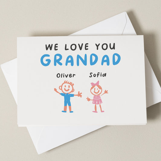 Grandad Birthday Card, Happy Birthday Card, Fathers Day Card, Grandad Birthday Gift, Birthday Card For Grandad, Fathers Day Card For Grandad