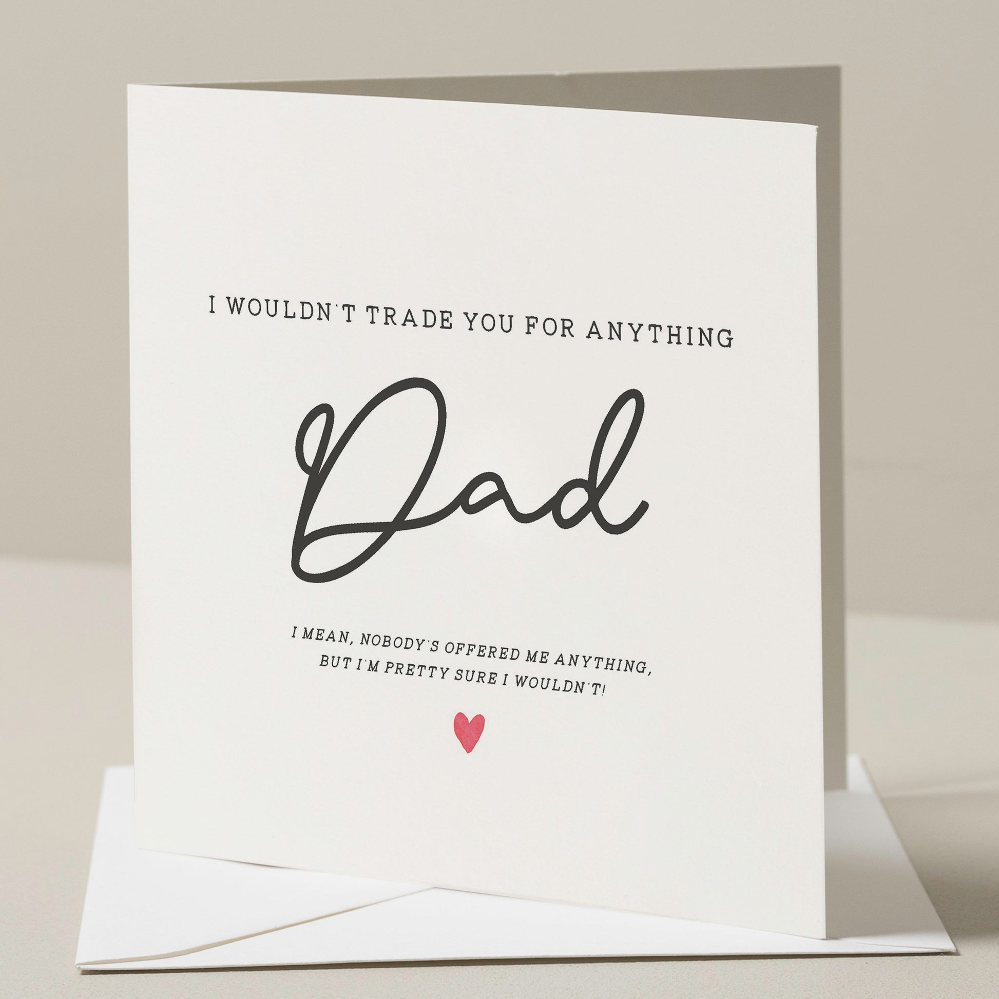 Funny Fathers Day Card, Fathers Day Card From Daughter, Son Fathers Day Card, Fathers Day Gift For Him, Joke Card For Dad On Fathers Day