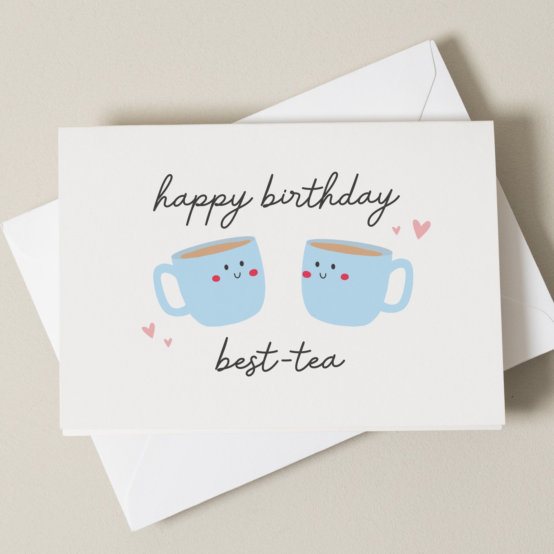 Best Friend Birthday Card, Birthday Card For Friend, Friend Birthday Gift, Birthday Card For Friend, Best Tea Card, Tea Lover, To My Bestie