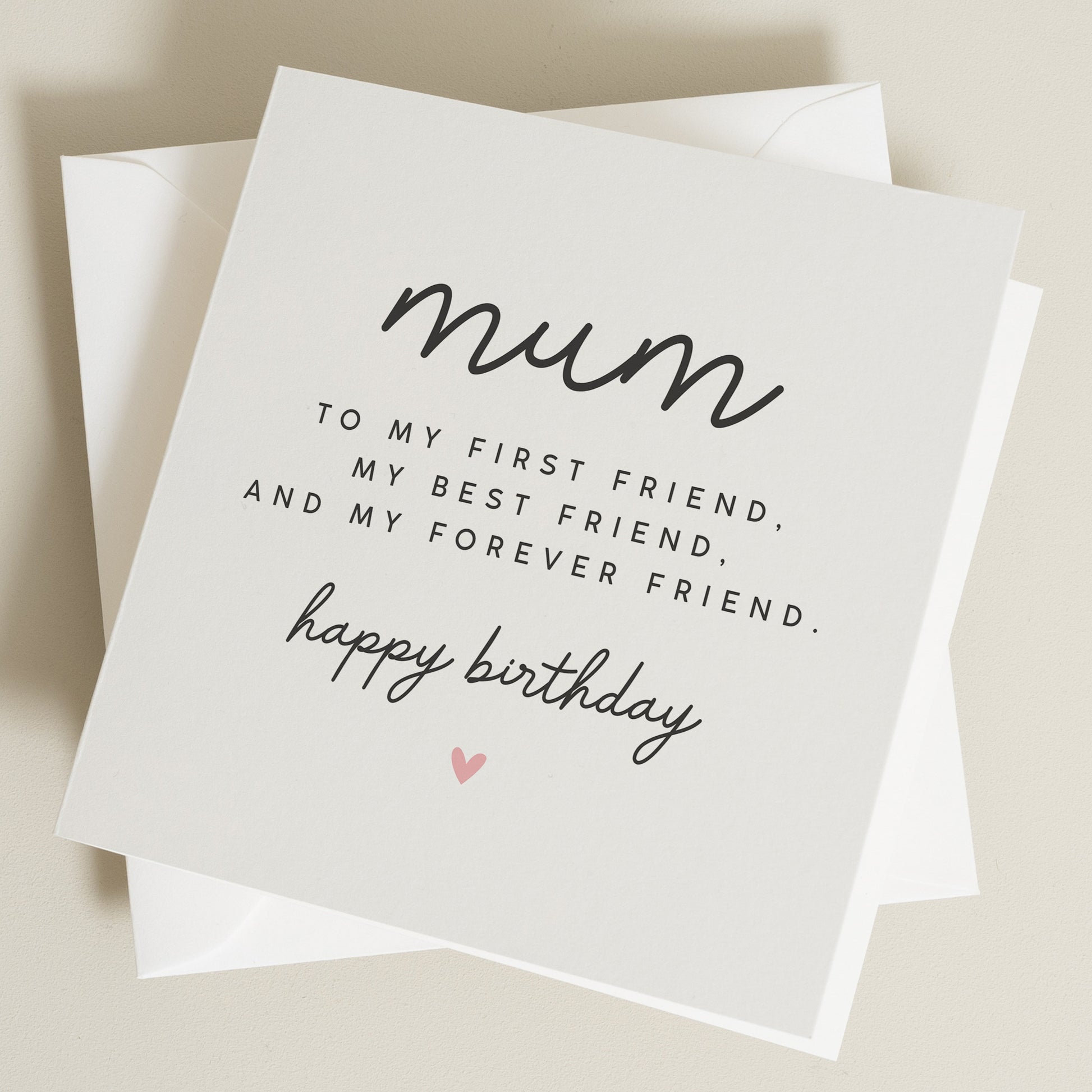 Mum Birthday Card, Wonderful Mum Card for Her, Special Mummy Birthday Card, From Daughter Mummy, Mother and Best Friend