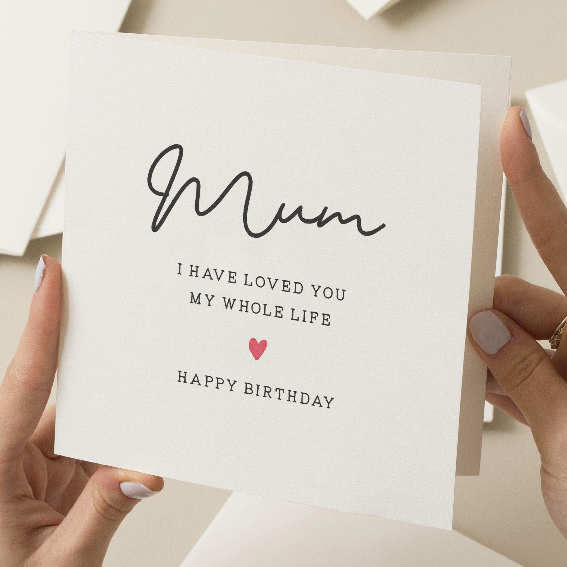 Mum Birthday Card, Birthday Card For Mum, Birthday Gift To Mum, Happy Birthday Card To Mum, Mum Birthday Gift, For Mummy, Mom