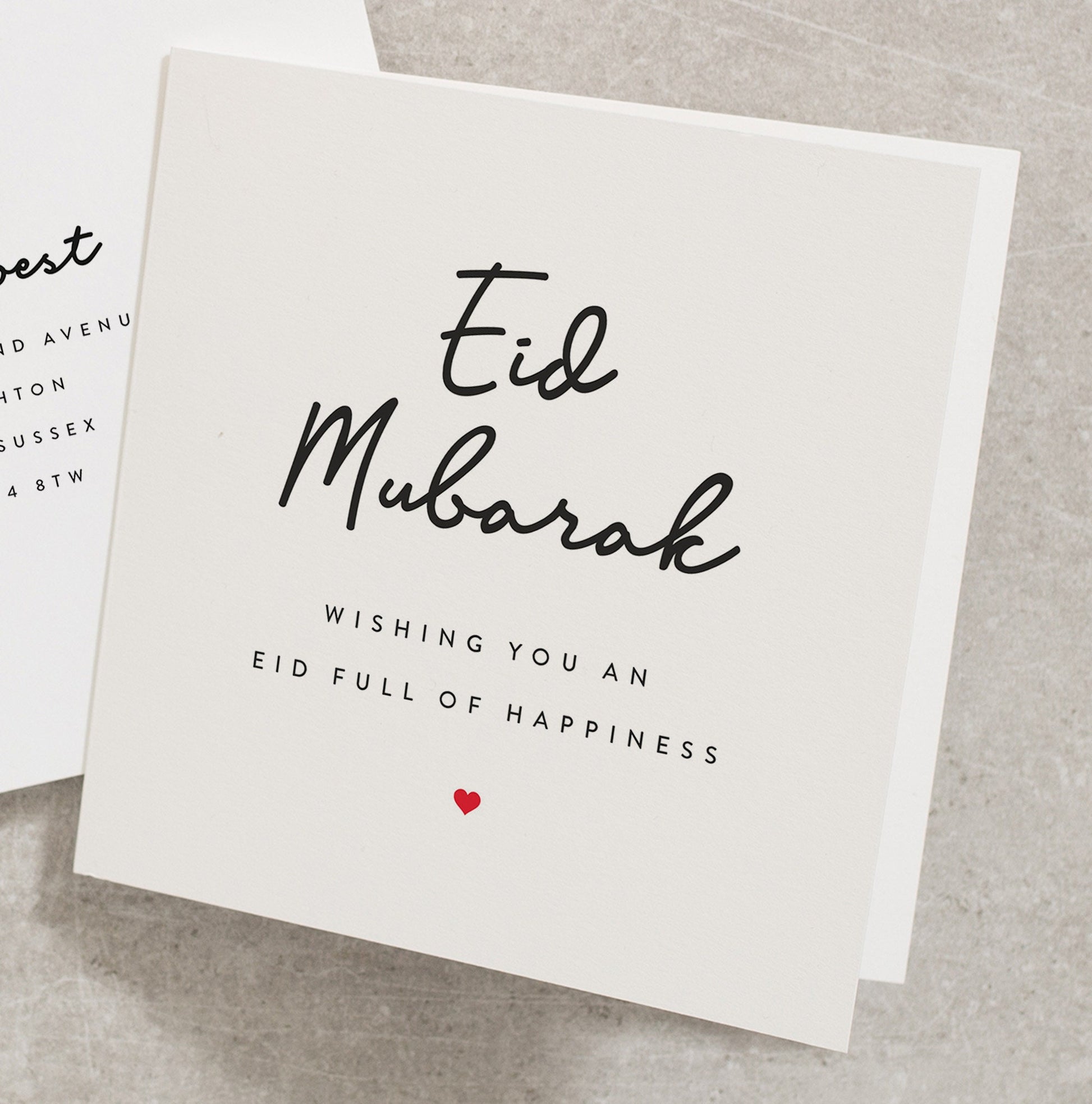 Happy Eid Mubarak Card, Eid Mubarak Card, Cards For Eid Mubarak, Eid Card, Ramadan Mubarak Card, Cute Eid Mubarak Card ED021