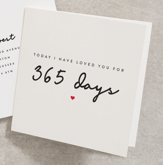 Happy Anniversary Card, Husband Anniversary Card, Cute Anniversary Card For Boyfriend, Girlfriend Happy Anniversary Card AN096