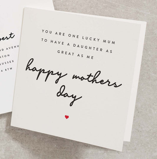 Mothers Day Card, Funny Mothers Day Card, Happy Mothers Day Card For Mum, Mummy Mothers Day Card, Special Mothers Day Card MD083