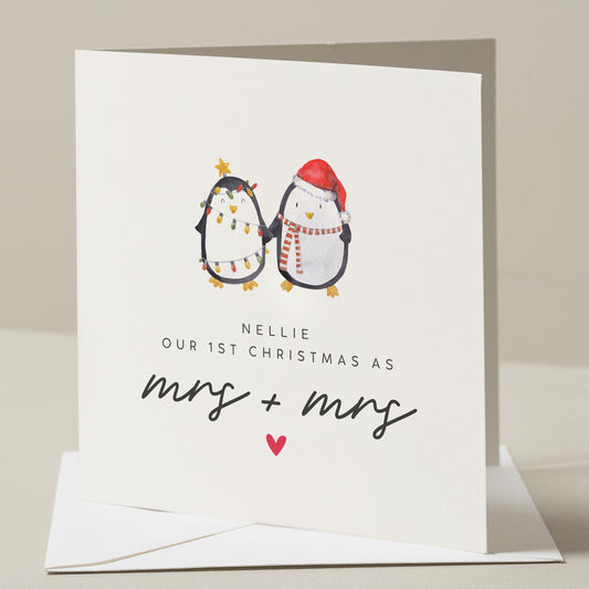 First Christmas Married, Personalised 2023 First Christmas Mr and Mrs, Husband First Christmas, Wife 1st Christmas, Xmas, Gift, Man, Woman