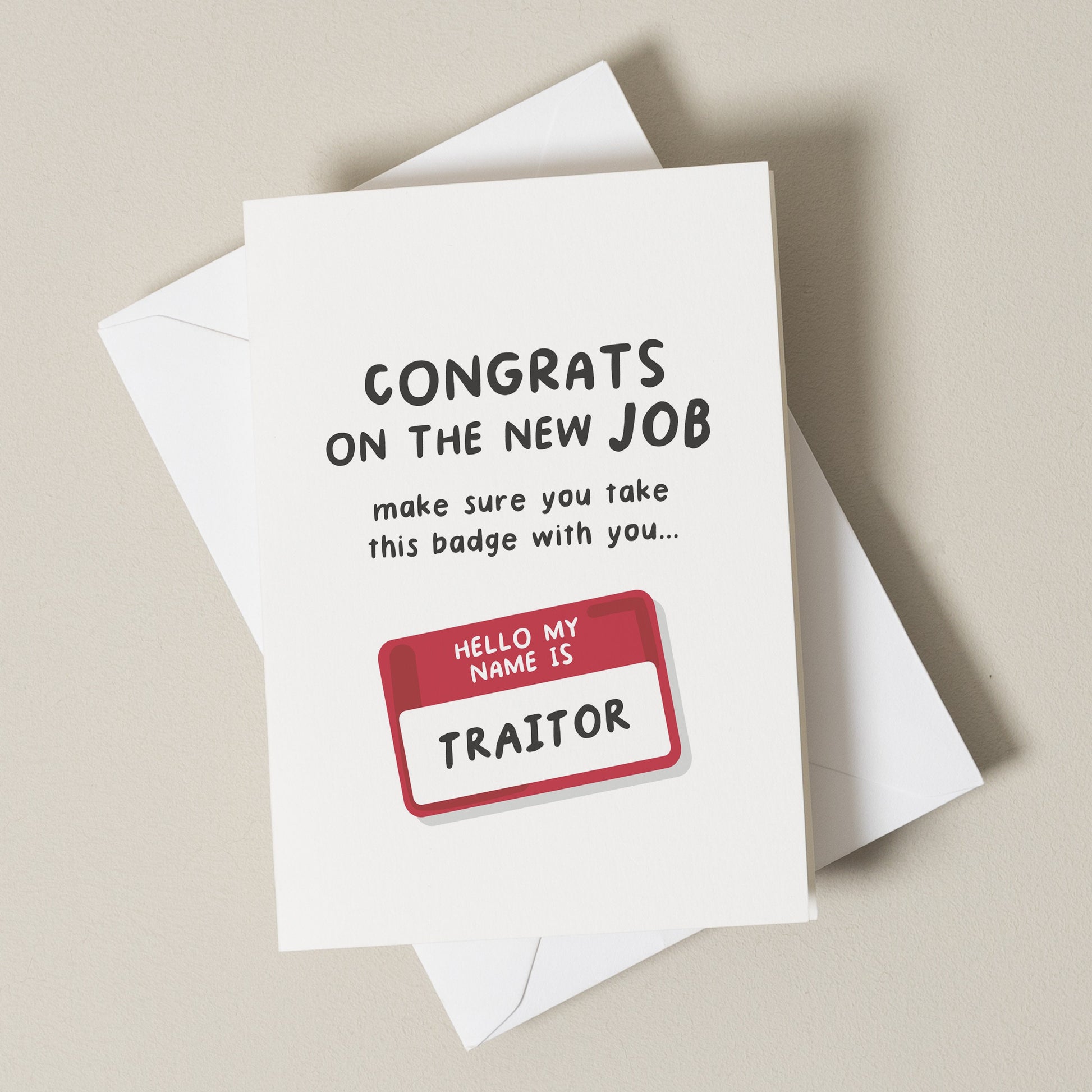 Funny Good Luck Card For Coworker, New Job Card, Co Worker Leaving Card, Colleague Good Luck Card, Leaving Gift Work Colleague