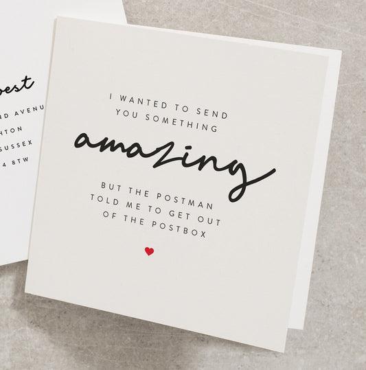 Funny Anniversary Card For Husband, Anniversary Card For Girlfriend, Fun Boyfriend Anniversary Card, Anniversary Partner Card AN063