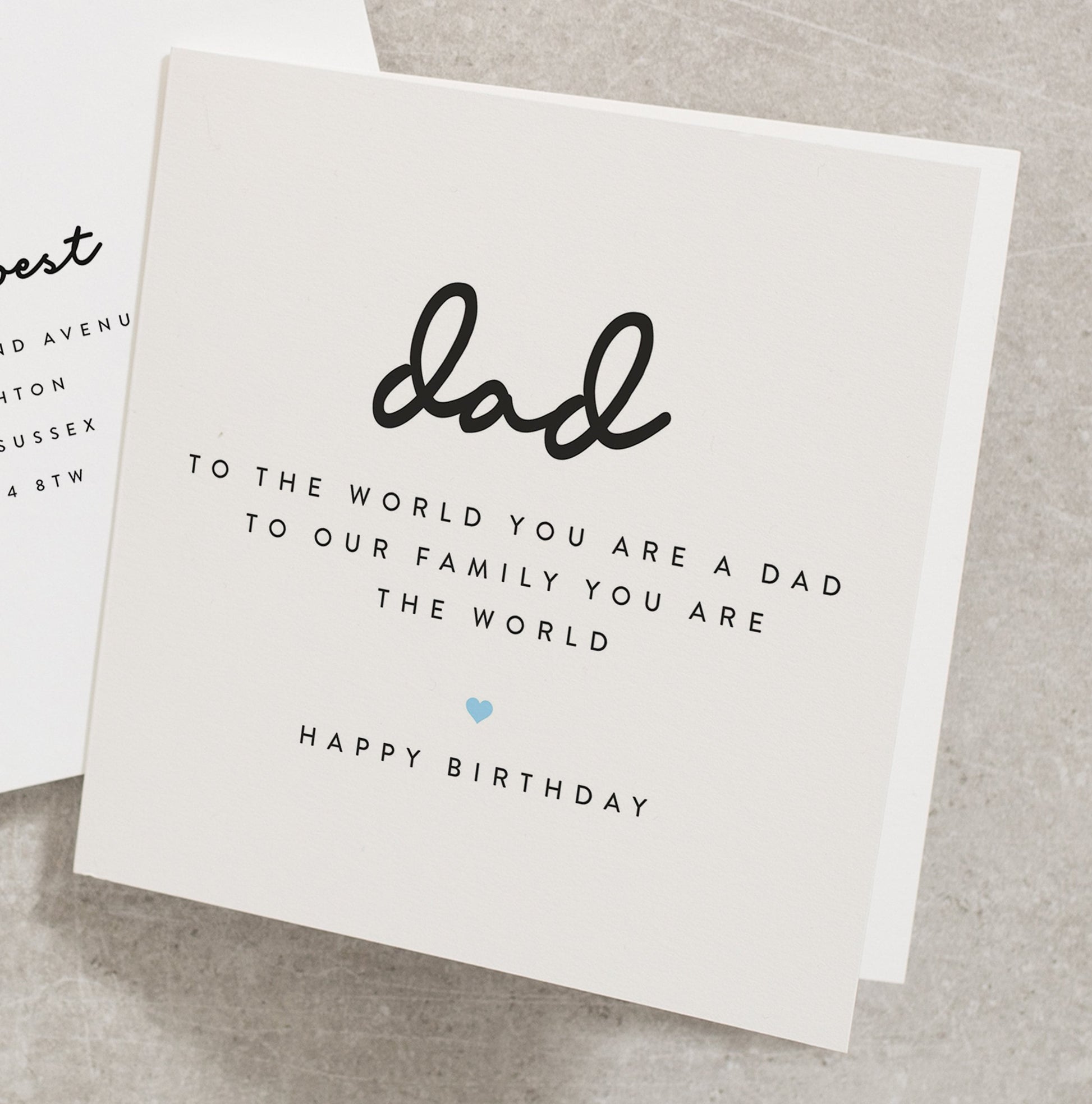 Happy Birthday Dad Card, Dad Birthday Card, Special Daddy Birthday Card, Amazing Dad Birthday Card, Birthday Card For Daddy BC1021