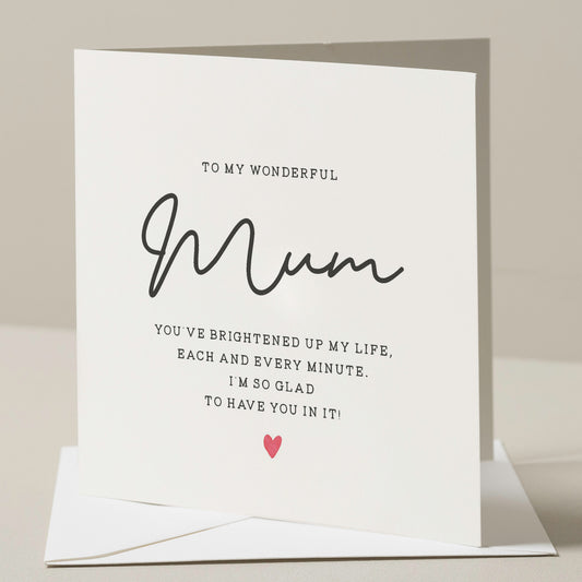 Cute Birthday Card For Mum, Mum Birthday Card Poem, Special Mum Birthday Card, Birthday Gift For Mum, Birthday Gift For Mummy, Mother, Mom