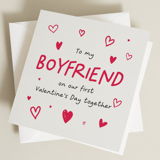 Boyfriend Valentines Day Card, Romantic Valentines Day, Boyfriend And Girlfriend Valentines Day Card, Valentine&#39;s Card For Him Or Her