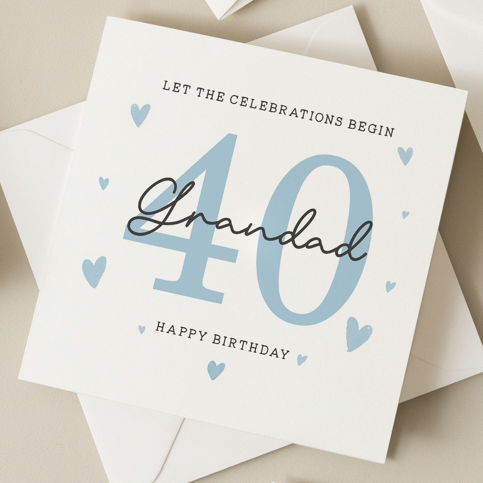 Birthday Gift For Grandad, 50th Birthday Grandad Card, Card For Grandad, For Him, 50th Birthday Gift To Grandad, Grandad Milestone Birthday