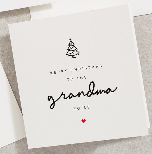 Family Christmas Card, Grandma To Be Christmas Card, Grandparents Christmas Card CC049