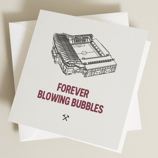 Football Birthday Card For Son, Son Birthday Card, Birthday Card For Dad, West Ham Birthday Card For Son, Happy Birthday Card For Dad BC1276