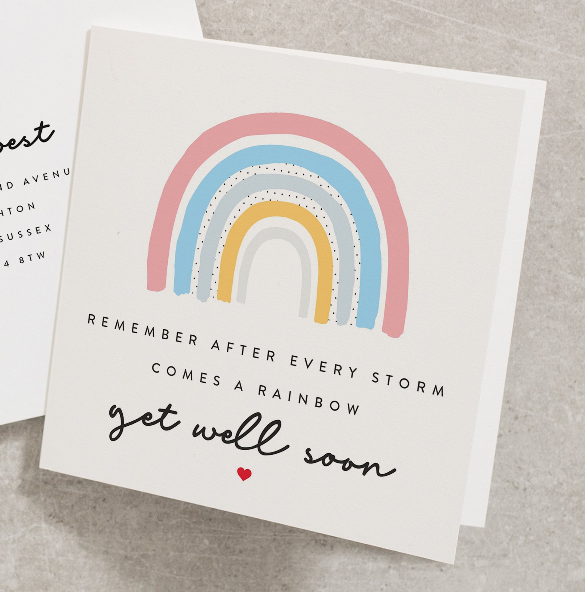 Get Well Soon Card, Hope You Feel Better Soon Card, Speedy Recovery Get Well Soon Card, Wishing You A Speedy Recovery Card GW032