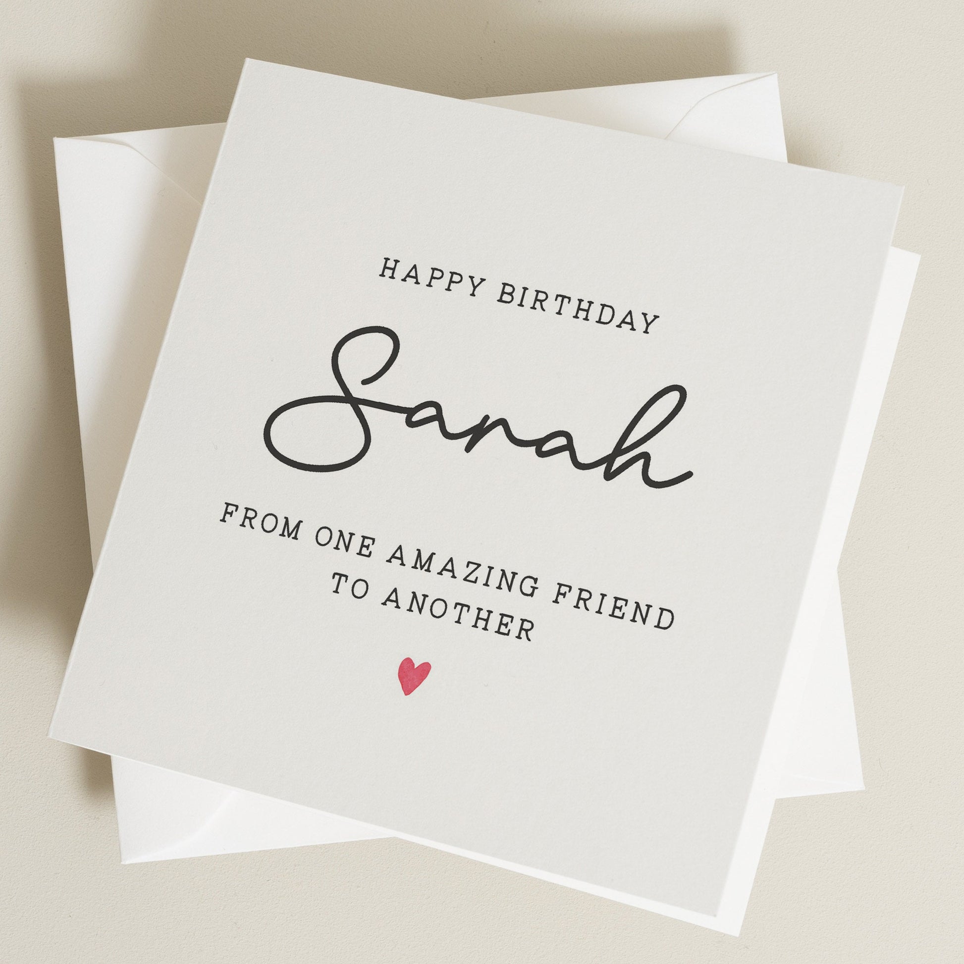 Personalised Friend Birthday, Birthday Card For Friend, Happy Birthday Amazing Friend Card, Personalised Birthday Card, Friend Birthday Gift