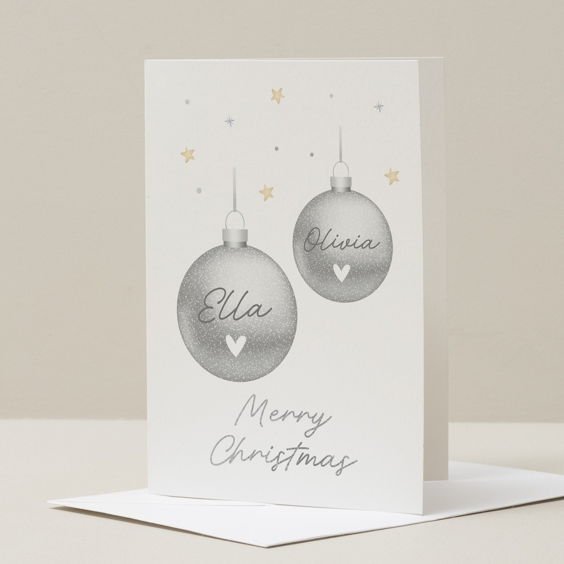 Couple Christmas Card, Christmas Card For Couple, Christmas Card Both Of You, Friends Christmas Card, Merry Christmas Friends Card