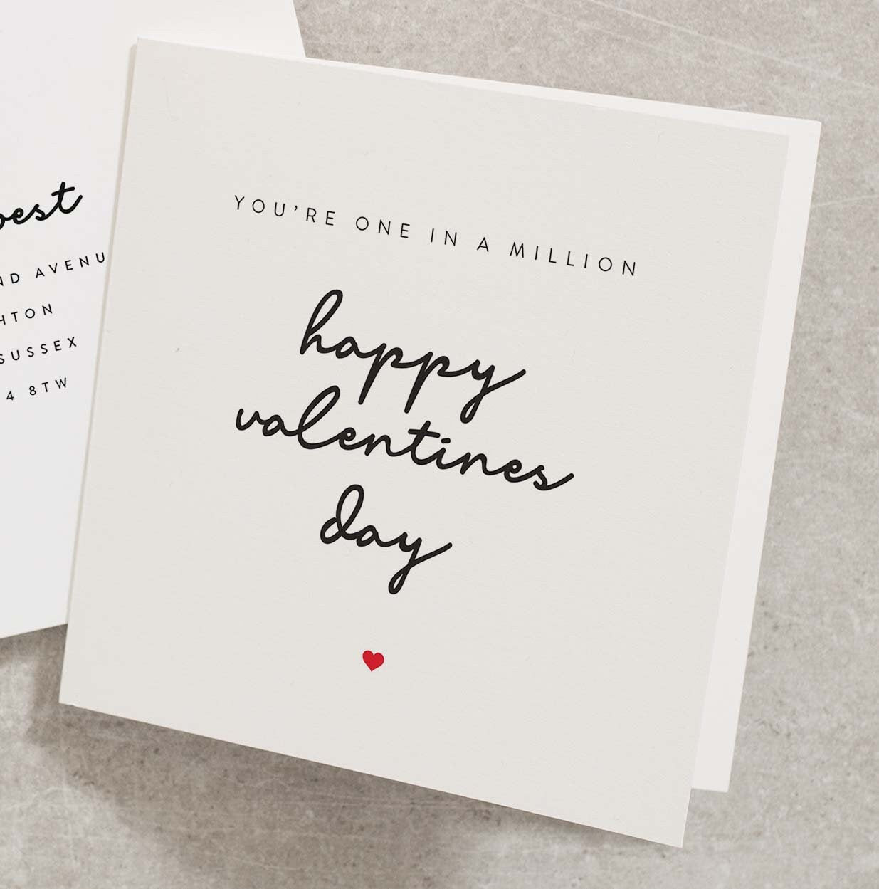 Boyfriend Valentines Day Card, Happy Valentine Day Card For Girlfriend, Happy Valentines Day Card For Partner, Husband Valentines Card VC123