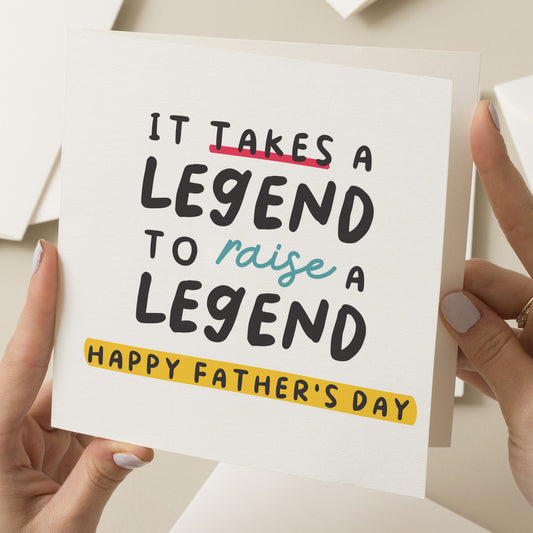 Dad Fathers Day Gift, Fathers Day Card For Dad, Dad Legend Card, Funny Dad Card, Joke Fathers Day Card, Funny Fathers Day Gift To Dad