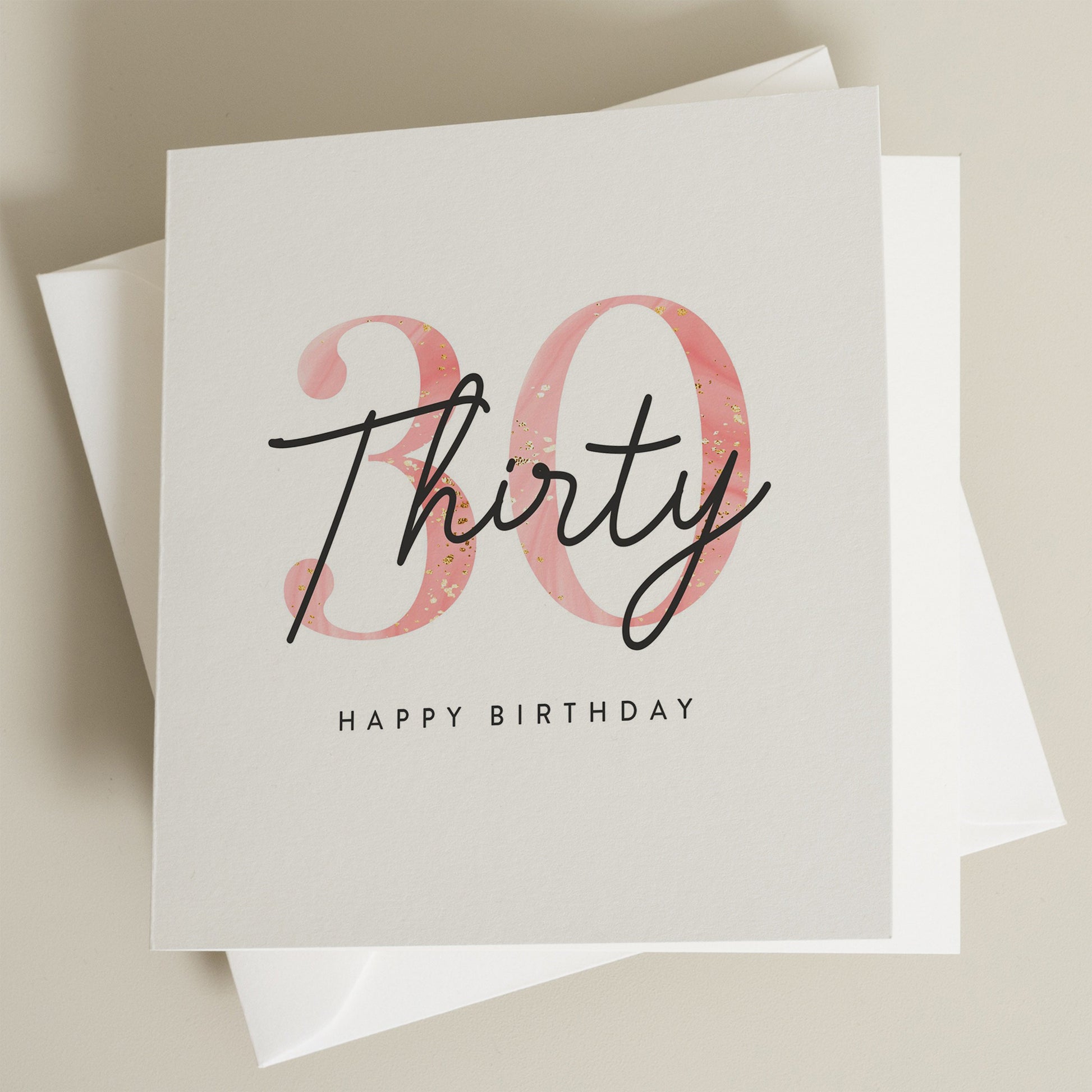 30th Birthday Card For Daughter, Thirtieth Birthday Card For Niece, Sister, Granddaughter, 30th Birthday Friend, Happy Birthday Best Friend