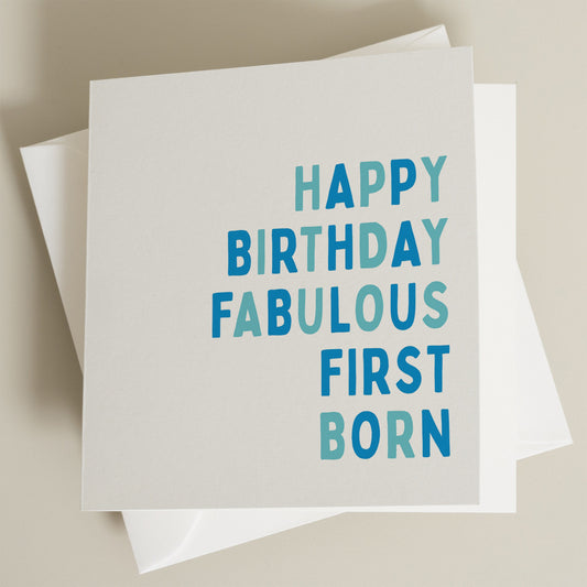 Son Birthday Card, First Born Birthday Card, Son Birthday Card, Birthday Card For Son, Son Birthday Gift, Funny Birthday Card Son