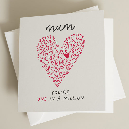 Card For Mothers Day, Mothers Day Card For The Best Mum, Mothers Day Card, Adorable Mothers Day Card, Cute Mothers Day Card