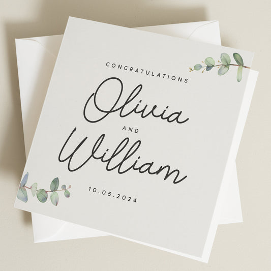 Wedding Day Card, On Your Wedding Day Card, Congratulations Wedding Day Card, Happy Wedding Day Card, Wedding Gift Card