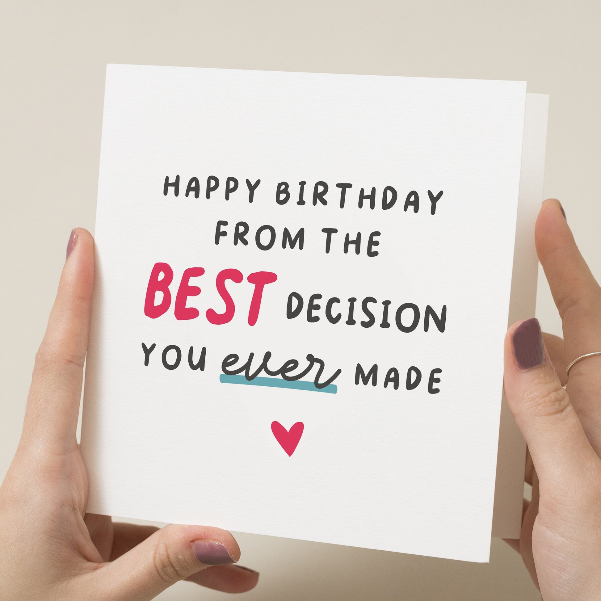 Funny Birthday Card For Boyfriend, For Girlfriend, Partner Birthday Gift, Boyfriend Happy Birthday Card, Card For Husband, For Wife